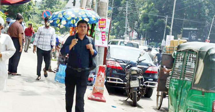 Mild heatwave sweeping over country