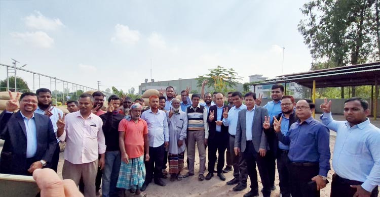 কৃষক পর্যায়ে আমন ধান সংগ্রহ শুরু করলো প্রাণ