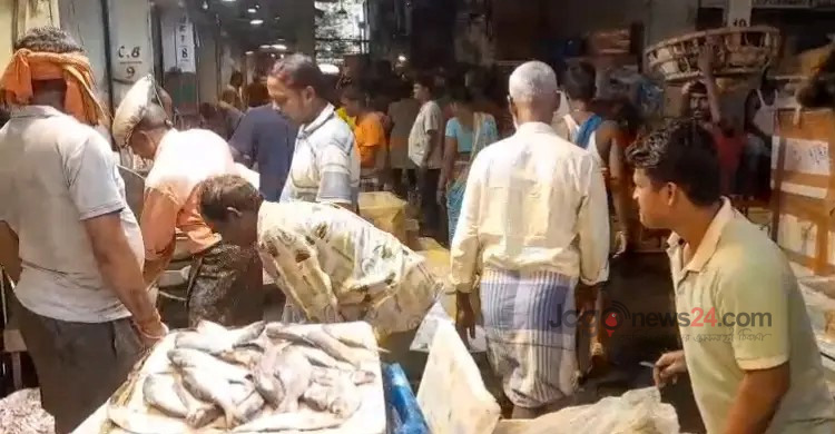 ধরপাকড় চললেও বন্ধ নেই ইলিশ শিকার