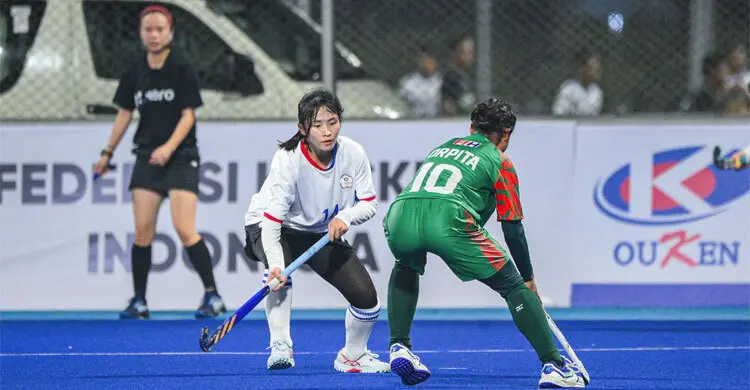 লিড নিয়েও চাইনিজ তাইপের বিপক্ষে হারলো বাংলাদেশের মেয়েরা