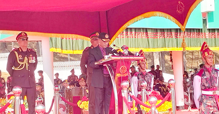 সার্বভৌমত্ব রক্ষায় জাগ্রত থাকতে বিজিবির নবীন সৈনিকদের আহ্বান