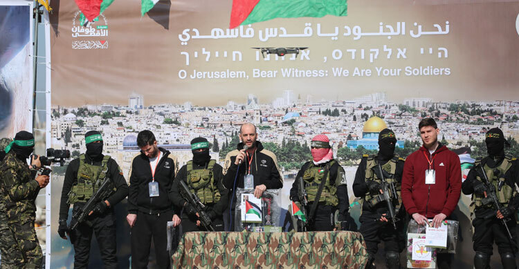 3 Israeli hostages in Gaza handed over to Red Cross