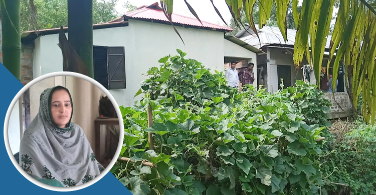 আশ্রয়ণের ঘরটুকুই সেলিনার বেঁচে থাকার অবলম্বন