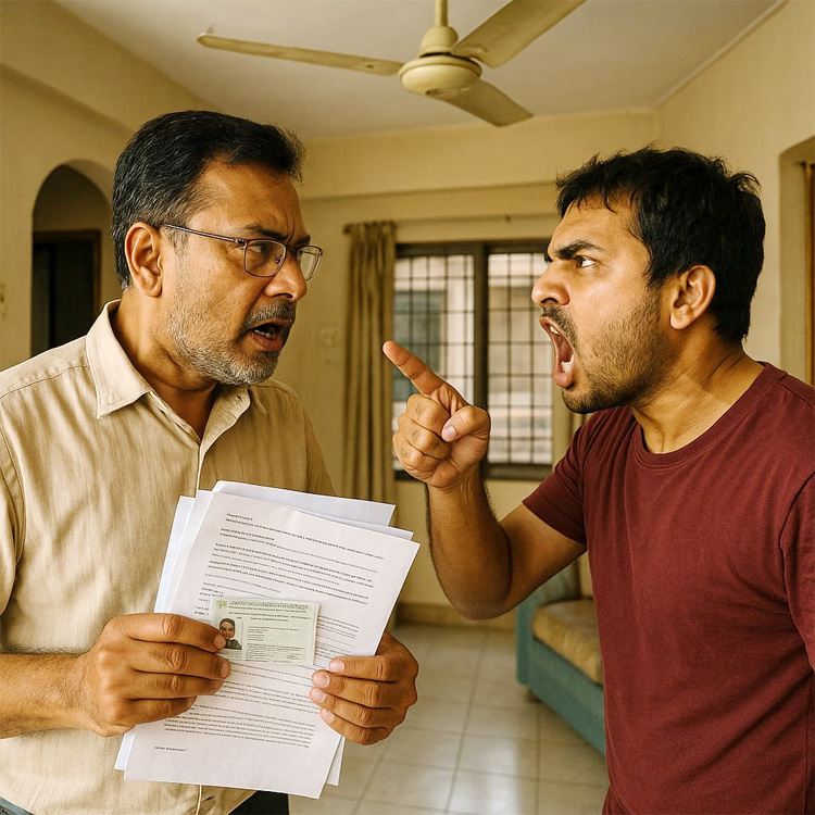 ফ্ল্যাট ভাড়া নিয়ে দখলের চেষ্টা, দিতে চান না প্রয়োজনীয় তথ্য