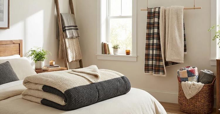 কম্বল ও কমফোর্টার সুন্দরভাবে গুছিয়ে রাখবেন যেভাবে