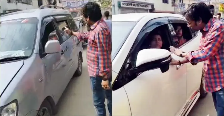 ‘কেন এসেছেন, একদম খাইয়া ফালামু’ প্রার্থীর স্ত্রীকে যুবদল নেতা