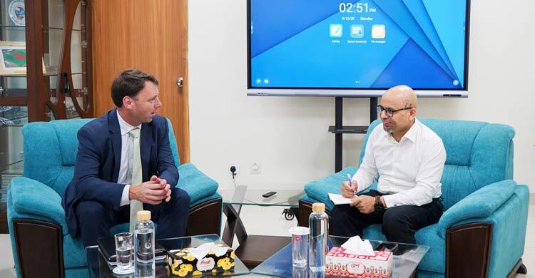 ফয়েজ আহমদ তৈয়্যবের সঙ্গে মার্কিন বাণিজ্য প্রতিনিধিদলের সাক্ষাৎ