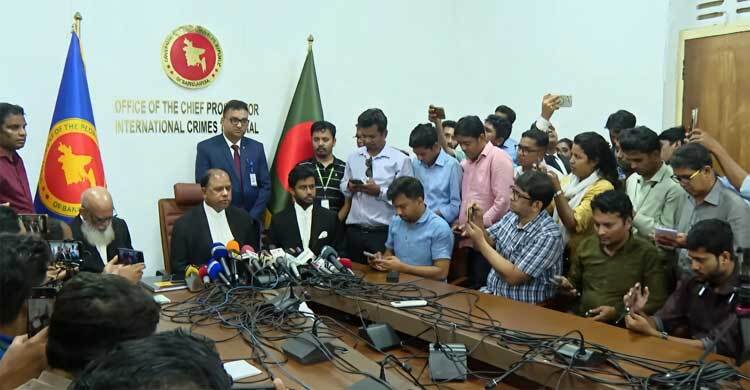 ICT Chief prosecutor vows probe into Tk 1cr bail bribe claim