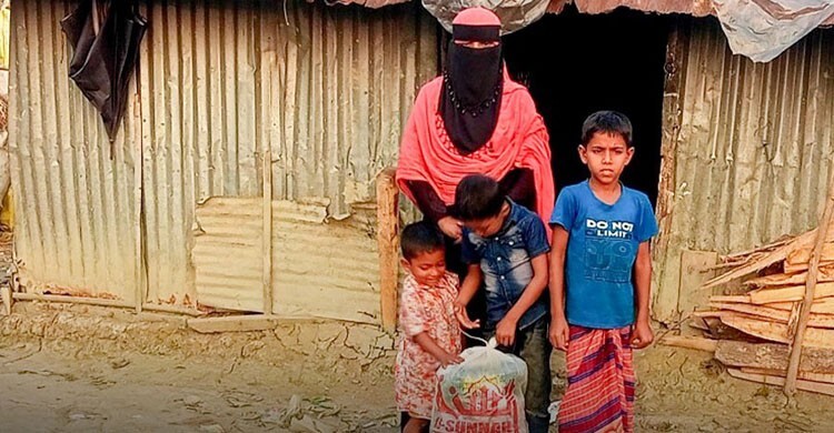 পচা ভাত খেয়ে সেহরি-ইফতার করা পরিবার পেল উপহার