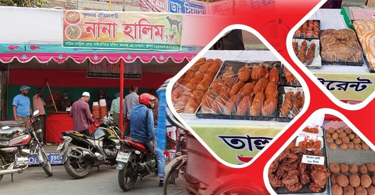 জমে উঠছে খুলনার ইফতার বাজার