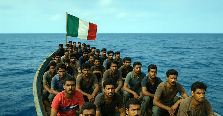 সমুদ্রপথে ইতালিতে আসা অভিবাসীদের শীর্ষে বাংলাদেশিরা