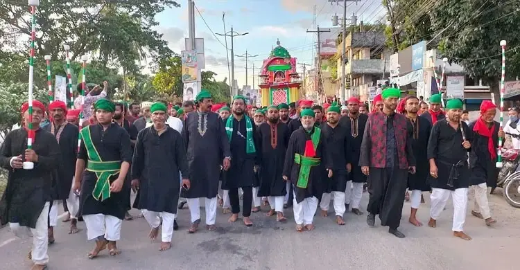 গড়পাড়া ইমামবাড়ির মহররমের মিছিলের ইতিহাস