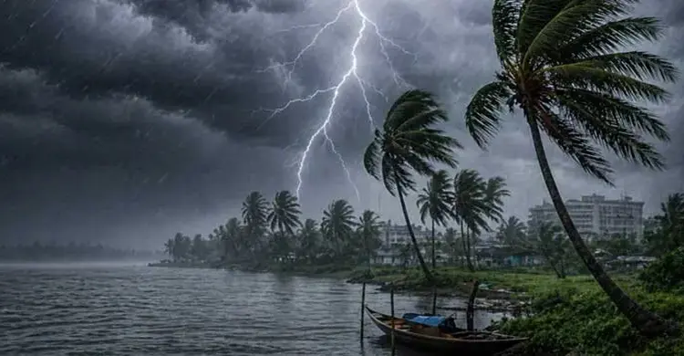 ১৩ অঞ্চলে ঝড়ের আভাস, নদীবন্দরে সতর্কতা জারি