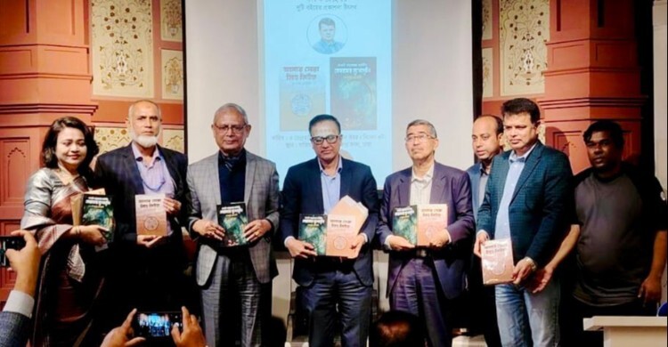 সাংবাদিক ফারুক মেহেদীর দুটি বইয়ের মোড়ক উন্মোচন