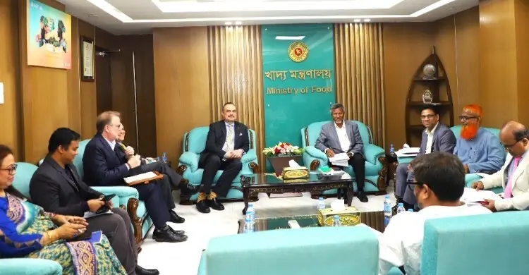 খাদ্য প্রতিমন্ত্রীর সঙ্গে সাক্ষাৎ করলেন মার্কিন রাষ্ট্রদূত