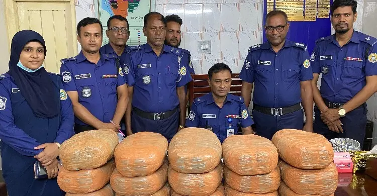পিরোজপুরে তালাবদ্ধ ঘর থেকে ৩০ কেজি গাঁজা উদ্ধার