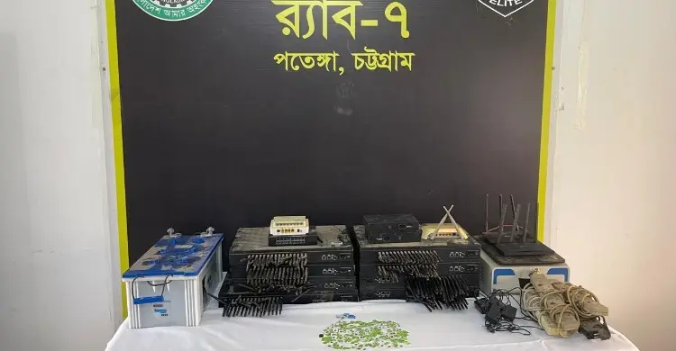চট্টগ্রামে অভিযানে অবৈধ ভিওআইপি সরঞ্জাম উদ্ধার