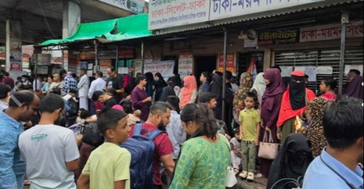 ঈদযাত্রা: মহাখালী টার্মিনাল থেকে সময়মতো ছেড়ে যাচ্ছে বাস