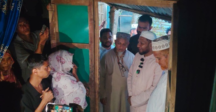 ব্রাহ্মণবাড়িয়ায় বিএসএফের গুলিতে নিহতদের বাড়িতে জামায়াত নেতারা