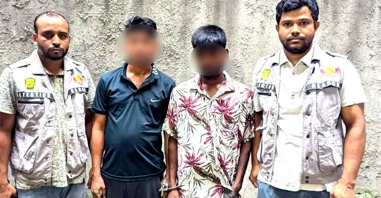 মতিঝিলে ছিনতাইকারী ও মাদক কারবারিসহ গ্রেফতার ২