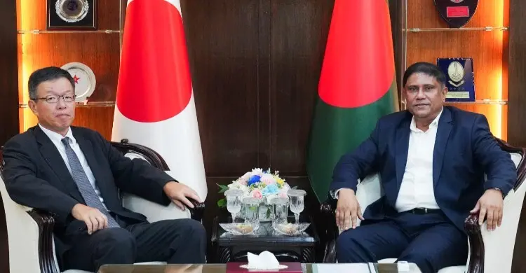 প্রতিরক্ষা উপদেষ্টার সঙ্গে জাপানের রাষ্ট্রদূতের সাক্ষাৎ