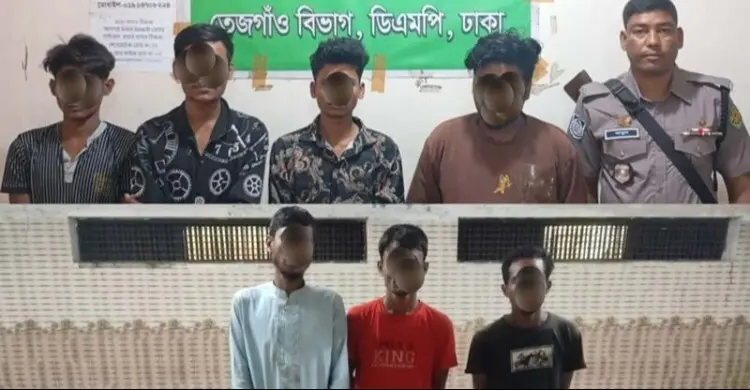 তেজগাঁও এলাকায় অভিযানে গ্রেফতার ৩২