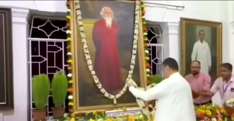 পশ্চিমবঙ্গে পালিত হলো রবীন্দ্রনাথ ঠাকুরের প্রয়াণ দিবস