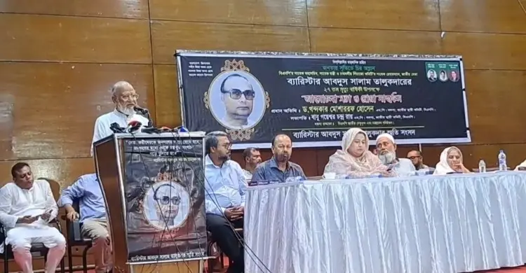 সেদিন সালাম তালুকদারের সেই সাহস দেখেছি: খন্দকার মোশাররফ