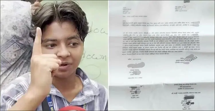 আন্দোলনে অংশ নেওয়া এক ছাত্রীর বিরুদ্ধে থানায় অভিযোগ