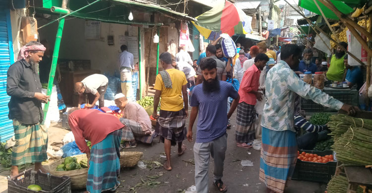 ময়মনসিংহে কমেছে সব ধরনের সবজি-মাছের দাম