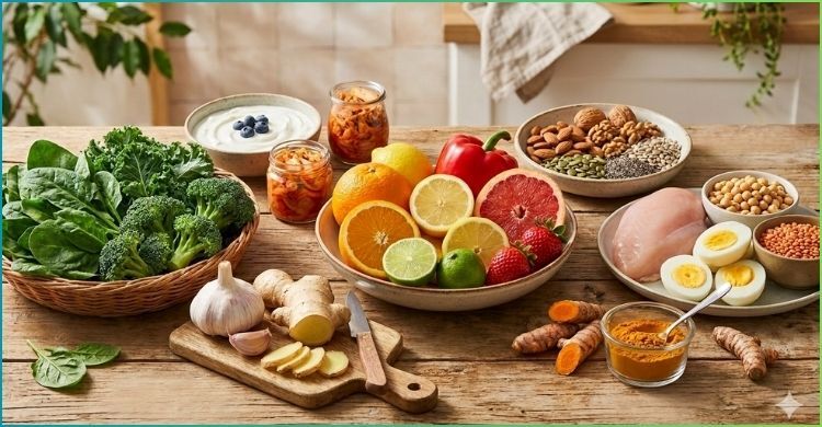 রোগপ্রতিরোধ ক্ষমতা বাড়াবে যেসব খাবার