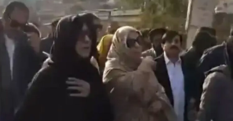 Pakistan allows Imran’s sister to meet him amid PTI protests