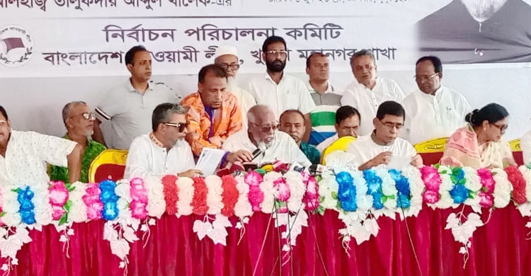 জলাবদ্ধতা নিরসনসহ ৪০ দফার নির্বাচনী ইশতেহার ঘোষণা খালেকের