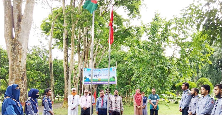 ইবি রোভার স্কাউটের বার্ষিক তাঁবুবাস ও দীক্ষানুষ্ঠান শুরু