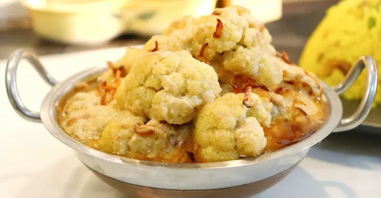 ফুলকপির রেজালা রান্না করুন ঘরোয়া স্টাইলে