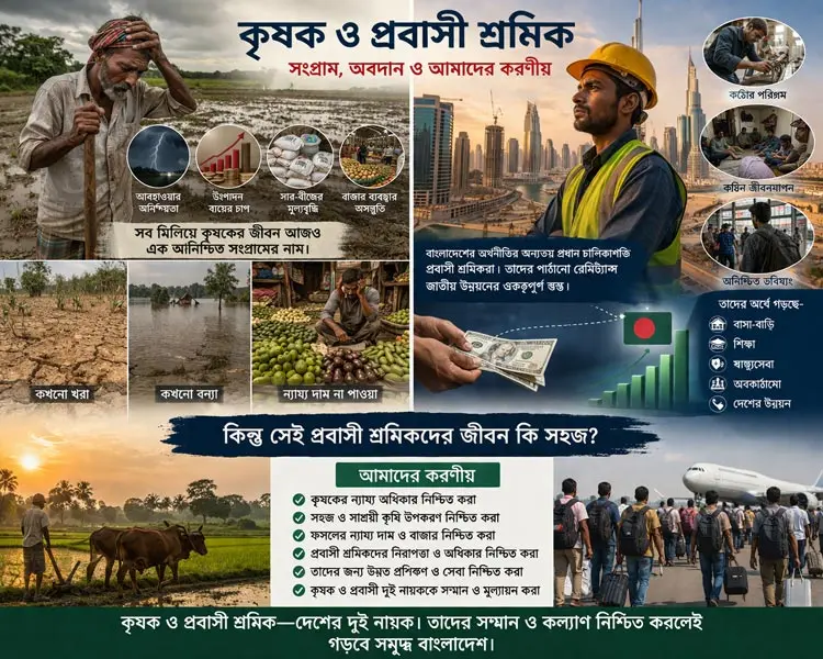 মাঠে হাল ধরে সুন্দর করে..
