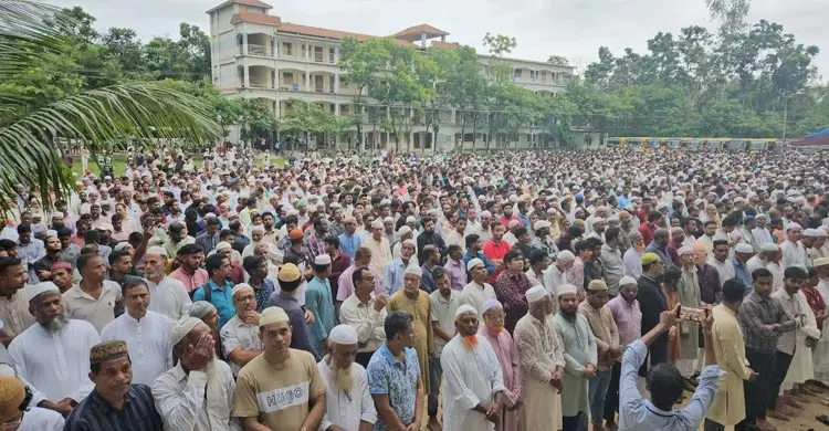 চিরনিদ্রায় শায়িত হলেন ইঞ্জিনিয়ার মোশাররফ হোসেন