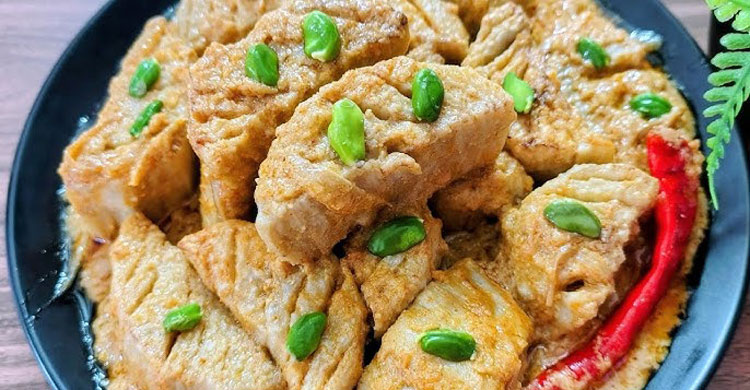 সহজ উপকরণে তৈরি সুস্বাদু কচুর কোরমা