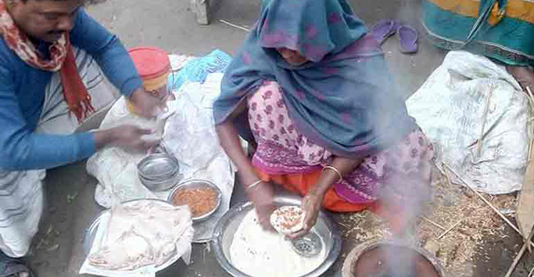 গ্রামের নান্দনিক শীতকাল