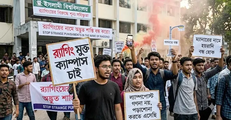 ইবিতে ‘ম্যানার’ আতঙ্কে নবীনরা