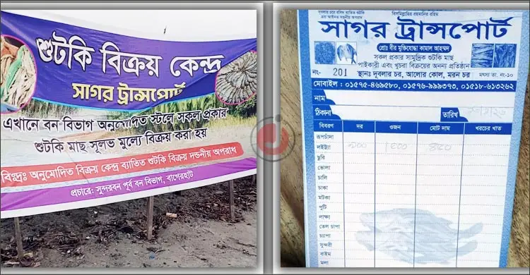 &lsquo;সাহেব সিন্ডিকেট&rsquo; ছাড়া দুবলার চরে শুঁটকি বিক্রি মানা