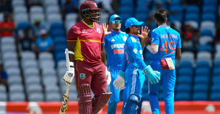 কোহলি-রোহিতকে ছাড়াই ওয়েস্ট ইন্ডিজকে উড়িয়ে দিলো ভারত