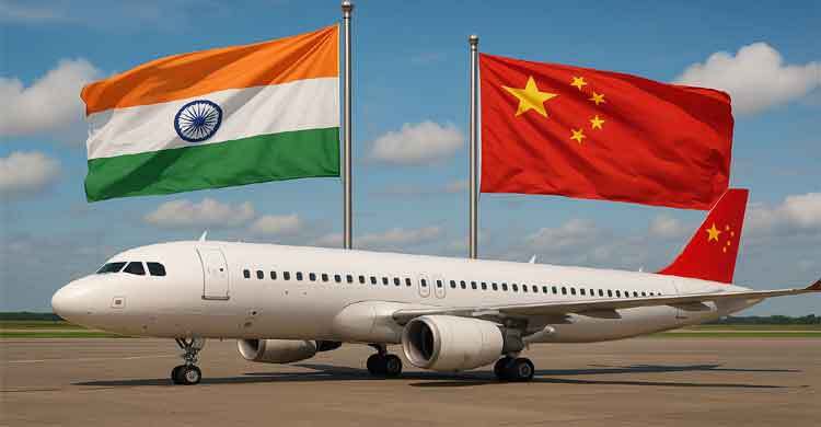 অবশেষে চালু হলো চীন-ভারত সরাসরি ফ্লাইট