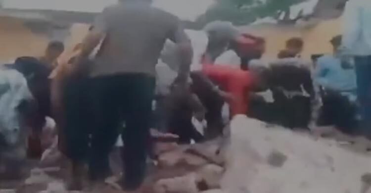 রাজস্থানে স্কুল ভবন ধসে ৪ শিশুর মৃত্যু, ধ্বংসস্তূপে আটকা ৪০