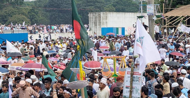 সমাবেশ থেকে যে বার্তা দিলো জামায়াত