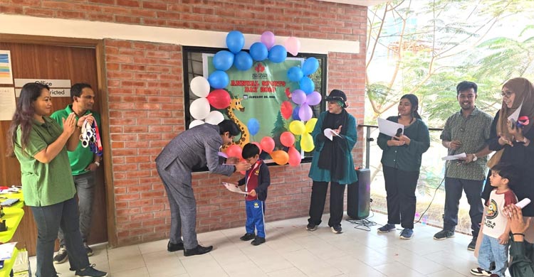 নিউ হরাইজন ক্রিসেন্ট ইন্টারন্যাশনাল স্কুলে আনন্দঘন &lsquo;স্পোর্টস ডে&rsquo;