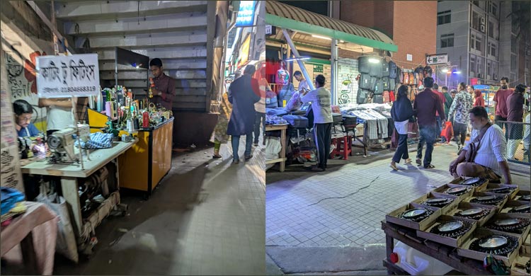 মিরপুরে ফুটপাত দখল করে &lsquo;নীরব&rsquo; চাঁদাবাজির অভিযোগ