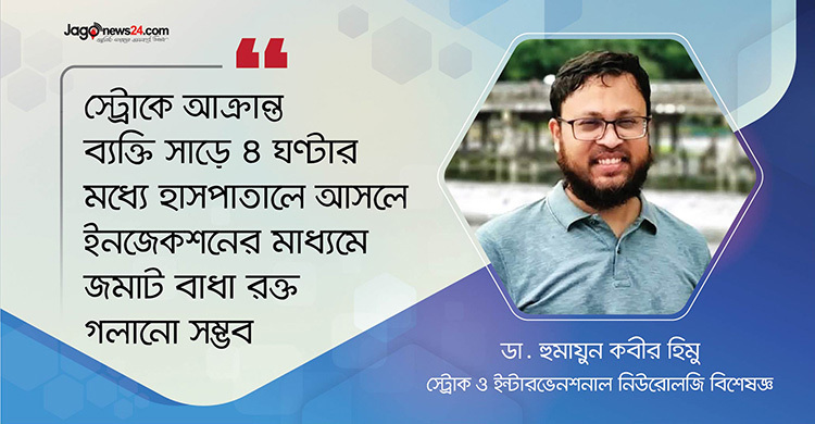 স্ট্রোকের মৃত্যঝুঁকি কমায় মেকানিক্যাল থ্রোম্বেক্টমি