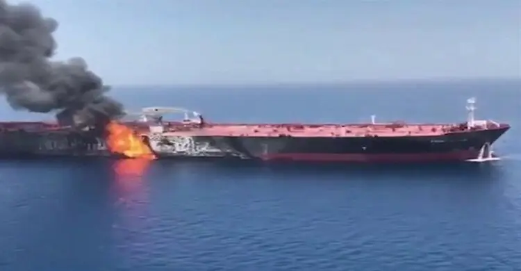 পারস্য উপসাগরে মার্কিন তেলবাহী জাহাজে হামলার দাবি আইআরজিসির