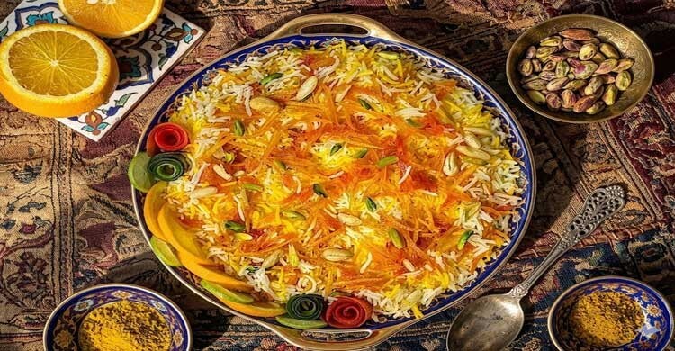 ইরানি শিরিন পোলাওয়ের রেসিপি